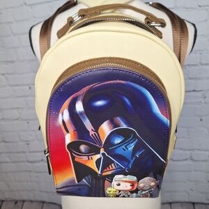 Loungefly Disney Star Wars Darth Vadar Pop Mini Adjustable Strap Backpack